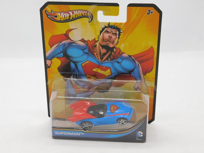 Load image into Gallery viewer, 2011 Hot Wheels DC Universe Superman Car Loose
