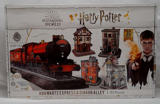 Load image into Gallery viewer, Hogwarts Express Harry Potter 3D Puzzle 453 Pieces 4D Cityscapes [CIB]
