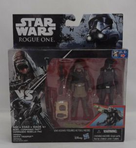Load image into Gallery viewer, Star Wars Rogue One Rebel Commander PAO &amp; Death Trooper Figure
