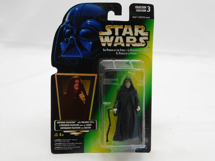Load image into Gallery viewer, Emperor Palpatine Star Wars Power of the Force Hologram Kenner 1996 NIP!!!
