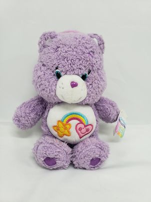 Load image into Gallery viewer, Care Bears BEST FRIEND Heart Star Rainbow 8&quot; Plush Stuffed 2016 Shaggy
