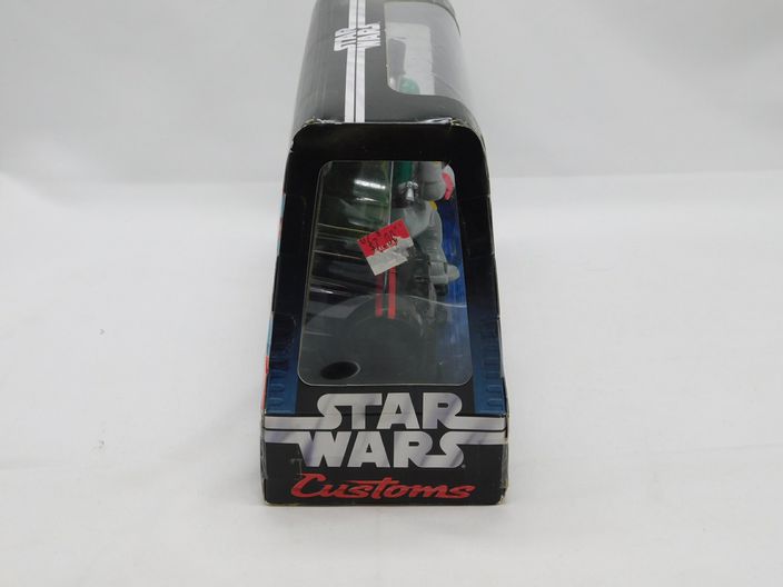 Load image into Gallery viewer, Hasbro Star Wars Customs Boba Fett&#39;s Outlaw Chopper Action Figure Toy
