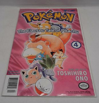 Pokémon The Electric Tale of Pikachu Part 1 No. 4 Vintage 1998 Comic Book