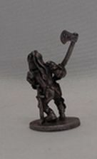 Load image into Gallery viewer, Ral Partha Pewter Miniature Knight with Axe
