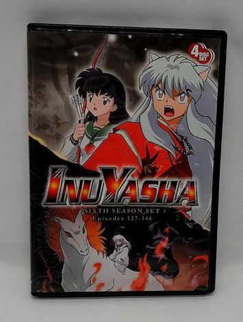 Load image into Gallery viewer, InuYasha DVD Sixth Season Set Ep. 127-146
