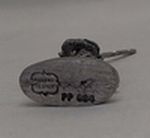 Load image into Gallery viewer, Rawcliffe Pewter Miniature Knight with Flamberge Sword
