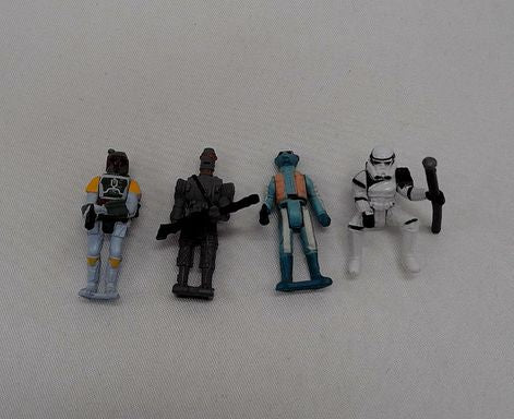 Star Wars Micro Machines Mini Action Figures 1990's