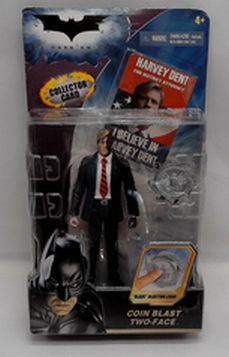 Load image into Gallery viewer, Coin Blast Two-Face Batman The Dark Knight Harvey Dent Action Figure Mattel 2008
