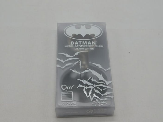Batman Metal Batwing Key Chain Stealth Edition QMx Caliber Metalworks