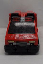 Load image into Gallery viewer, 1999 Bandai Power Rangers Lightspeed Rescue Deluxe Pyro 1 Red Fire Truck
