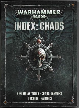 Load image into Gallery viewer, Warhammer 40,000 Index: Chaos (8th Edition, softcover)
